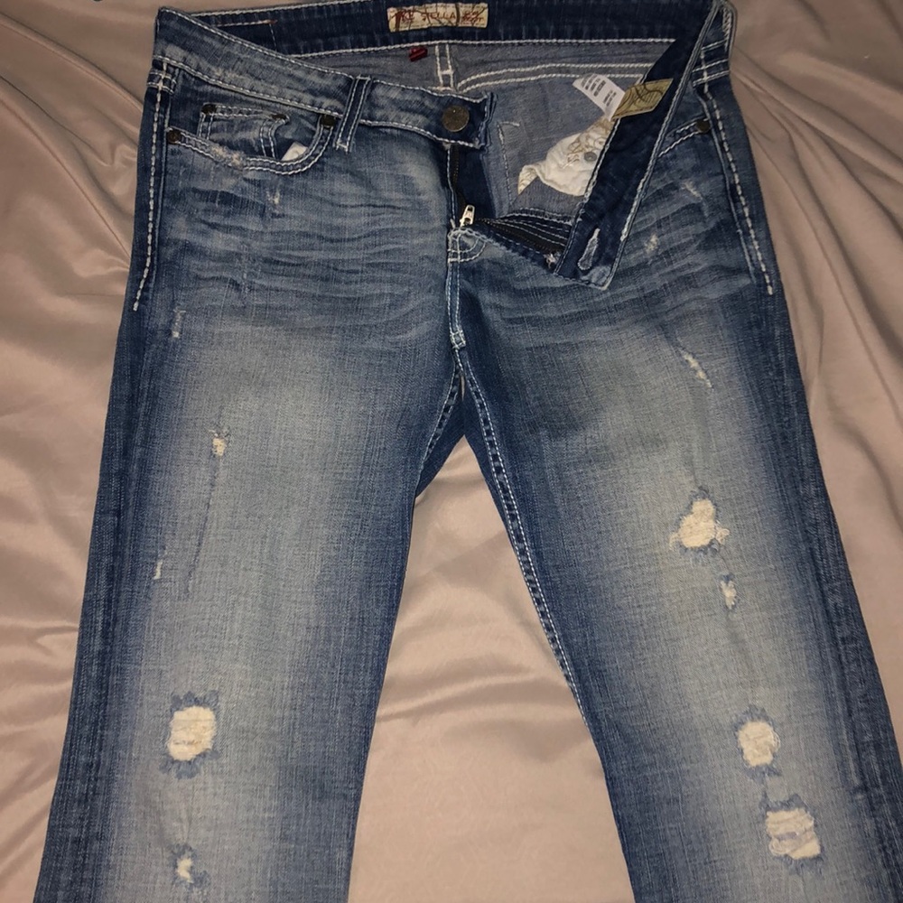 Size 8 BKE STELLA SLIM BOOT JEANS